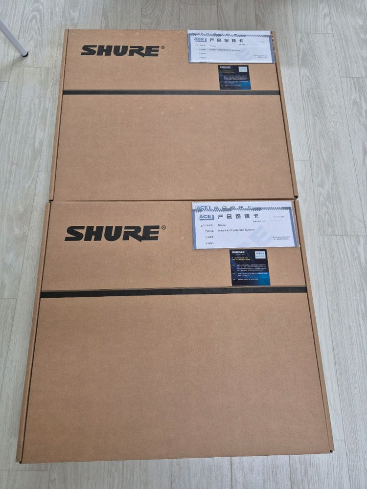 Shure 무선안테나 증폭기 UA848(8채널)--1