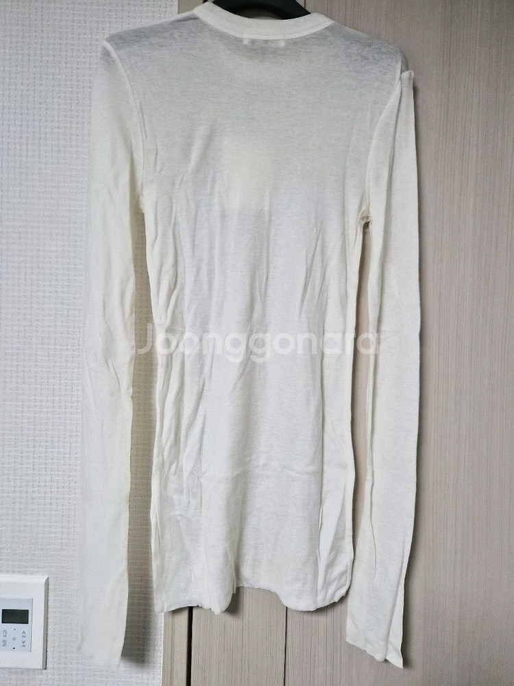 R2W 데미안 라운드 티 1(S) 네이비,아이보리--8