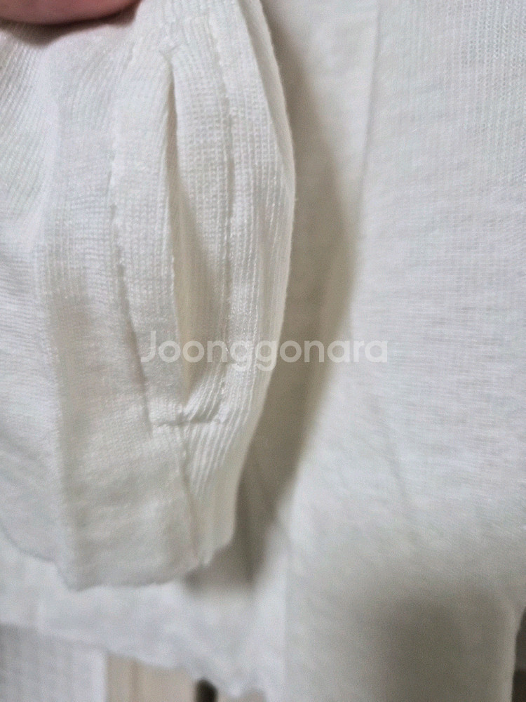 R2W 데미안 라운드 티 1(S) 네이비,아이보리--10