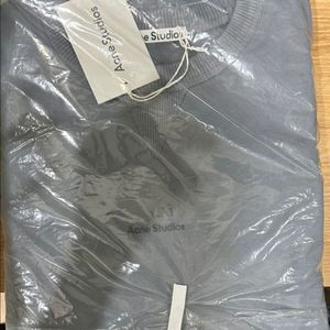 아크네 스튜디오 스탬프 로고 스웨트셔츠 스틸그레이 XL