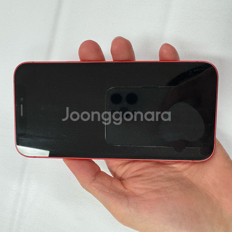 아이폰12미니 128기가 레드 공기계 중고폰 알뜰폰 세컨폰 저가폰--1