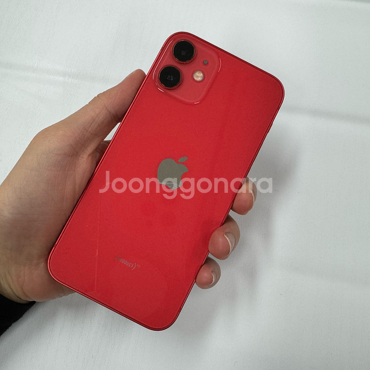 아이폰12미니 128기가 레드 공기계 중고폰 알뜰폰 세컨폰 저가폰--0
