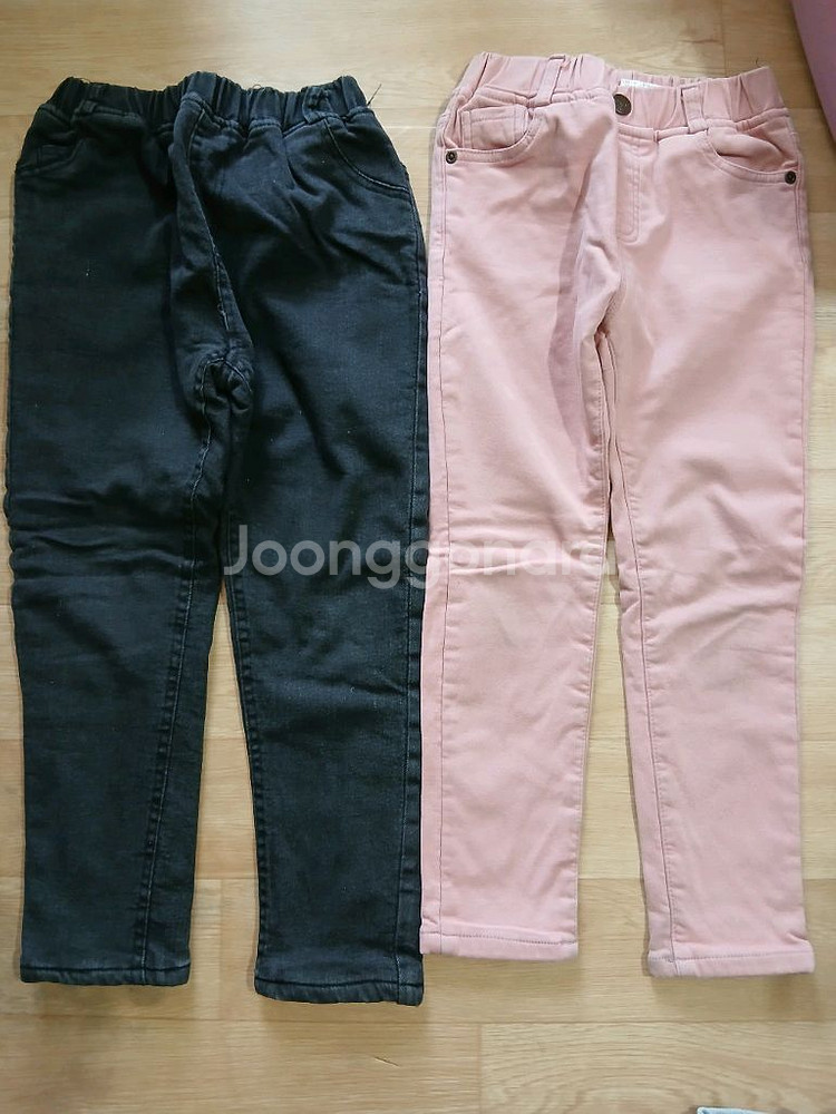 여아바지 130-140 7벌--1