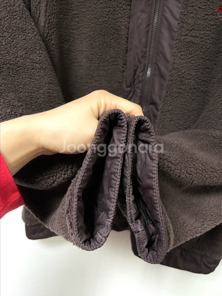 나이키ACG 리버시블 양면 뽀글이 패딩 바람막이 자켓 M,100--3