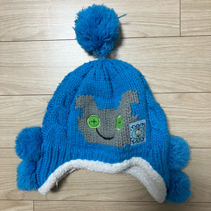 유아방울모자 니트귀도리