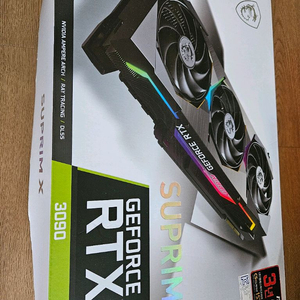 msi RTX 3080ti suprim x 슈프림 팝니다.
