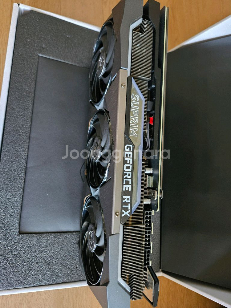 msi RTX 3080ti suprim x 슈프림 팝니다.--2