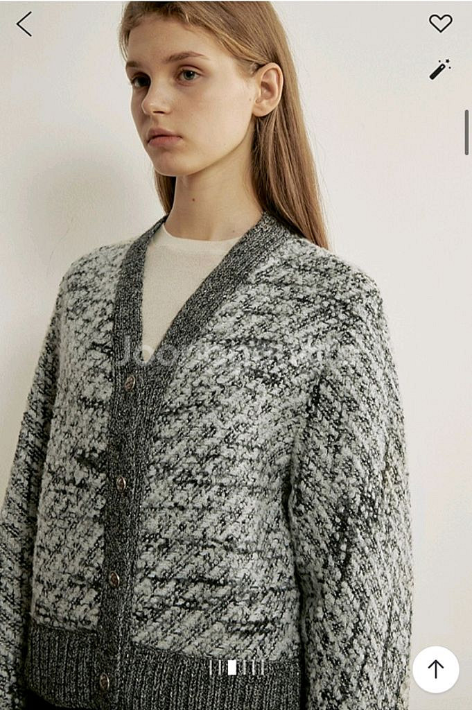 더캐시미어 부클레 자켓 55 (랑방,마인,타임,더캐시미--1