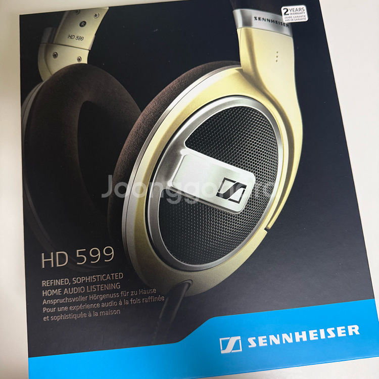 새상품 젠하이저 HD599 헤드폰--0