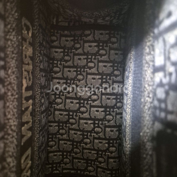 디올 북토트 블루 스몰백--5