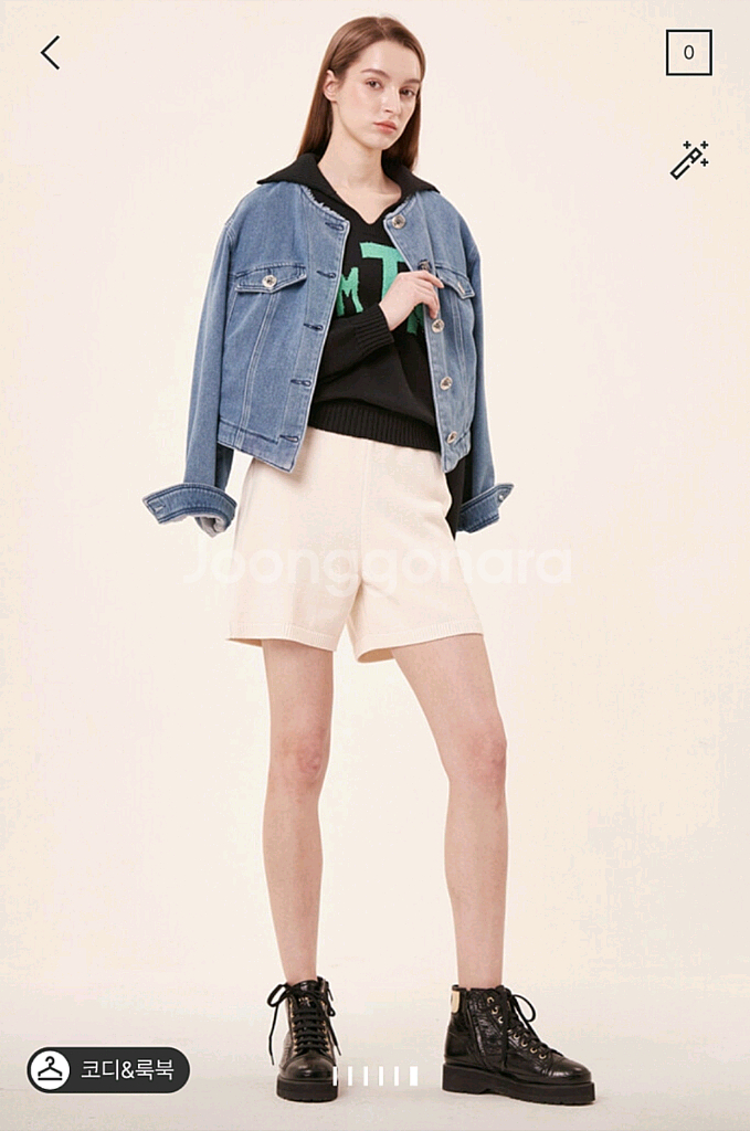 타임 스터드 레터링 니트 (랑방,마인,타임,더캐시미어)--1