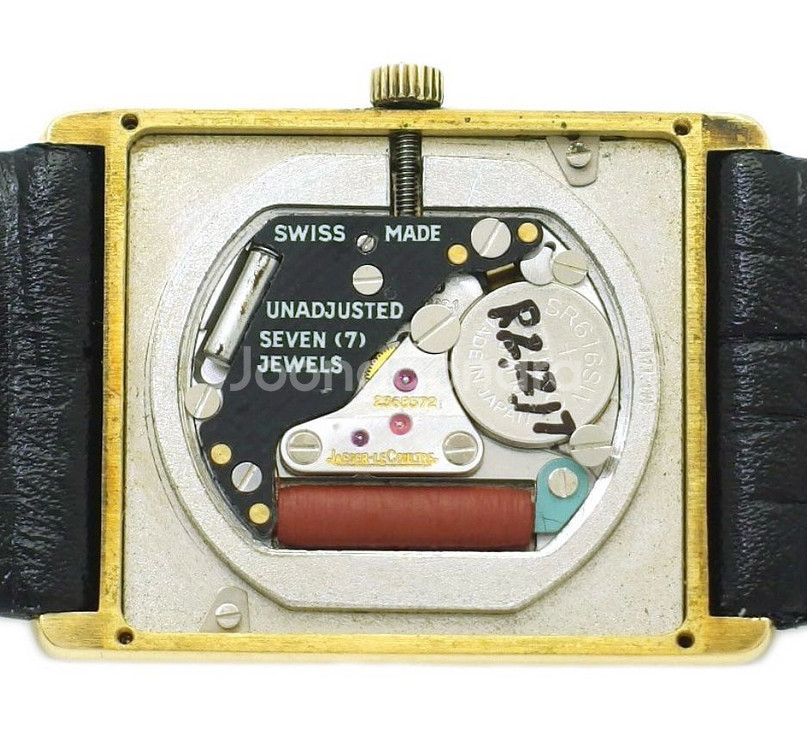 [판매] 예거르쿨트르 빈티지 스퀘어 쿼츠 시계--2