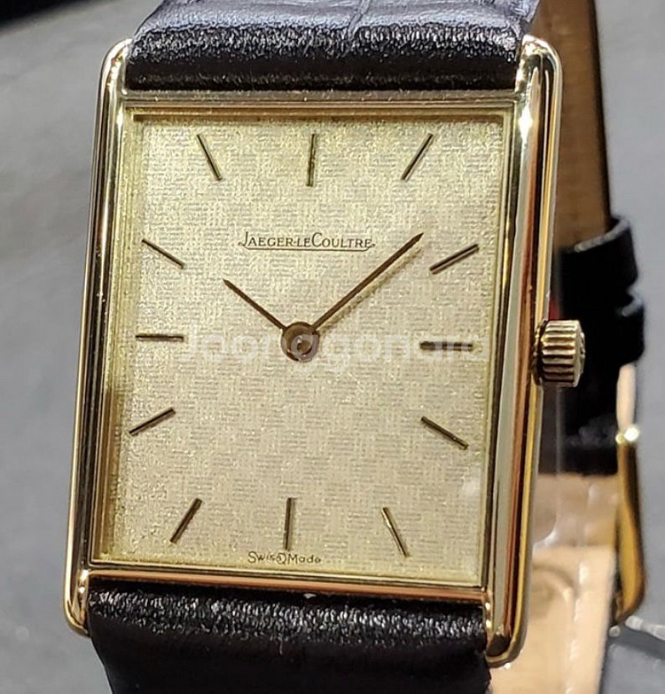 [판매] 예거르쿨트르 빈티지 스퀘어 쿼츠 시계--0