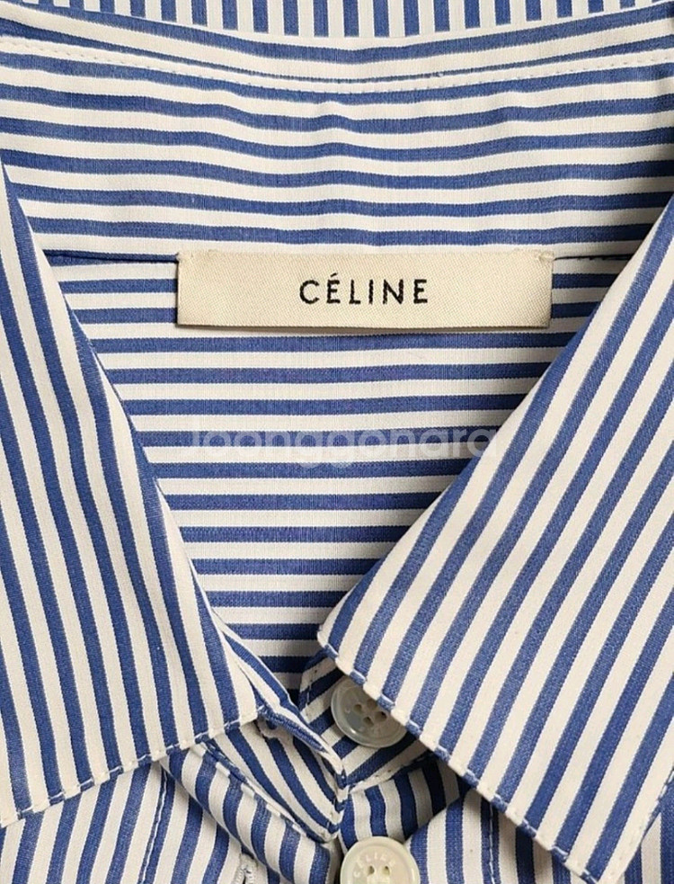 새상품/정품 셀린느 스트라이프 셔츠36--6