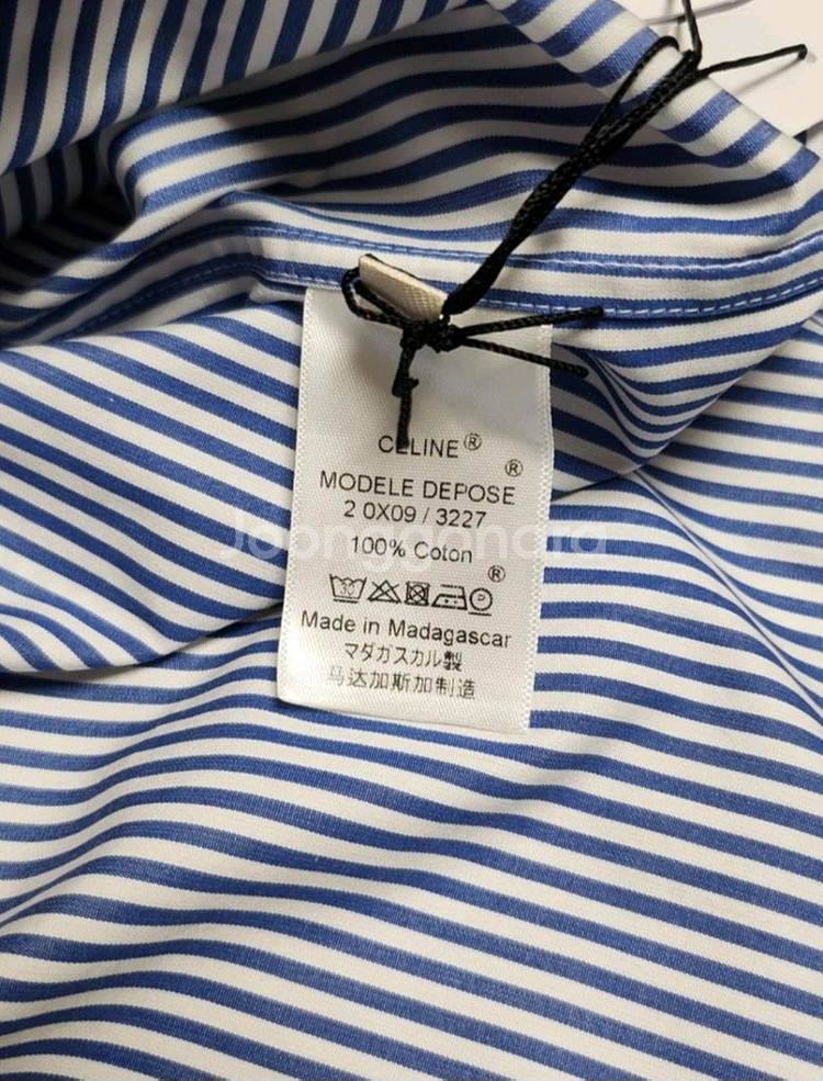 새상품/정품 셀린느 스트라이프 셔츠36--8