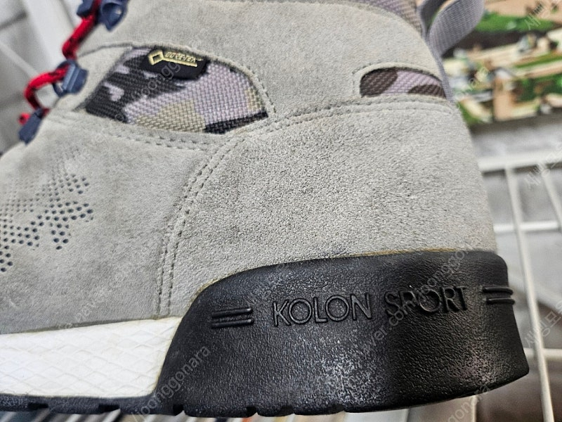 코오롱스포츠 남성 등산화270 트레킹화 고어텍스 미드컷 SD08 이미지