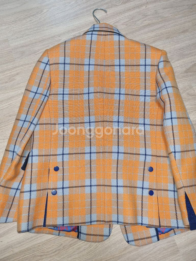 럭키슈에뜨 체크자켓 택포--1