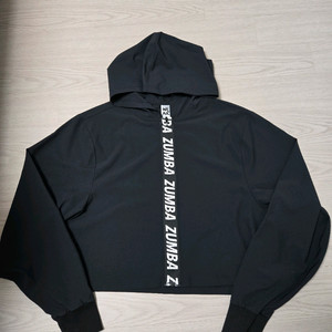 줌바웨어 후드크롭집업자켓XS사이즈