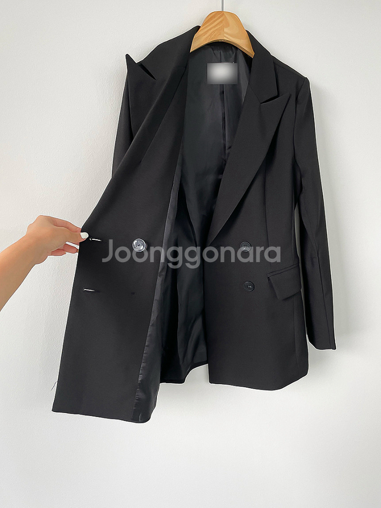 여자정장세트 블랙 s사이즈 판매해요^^--5