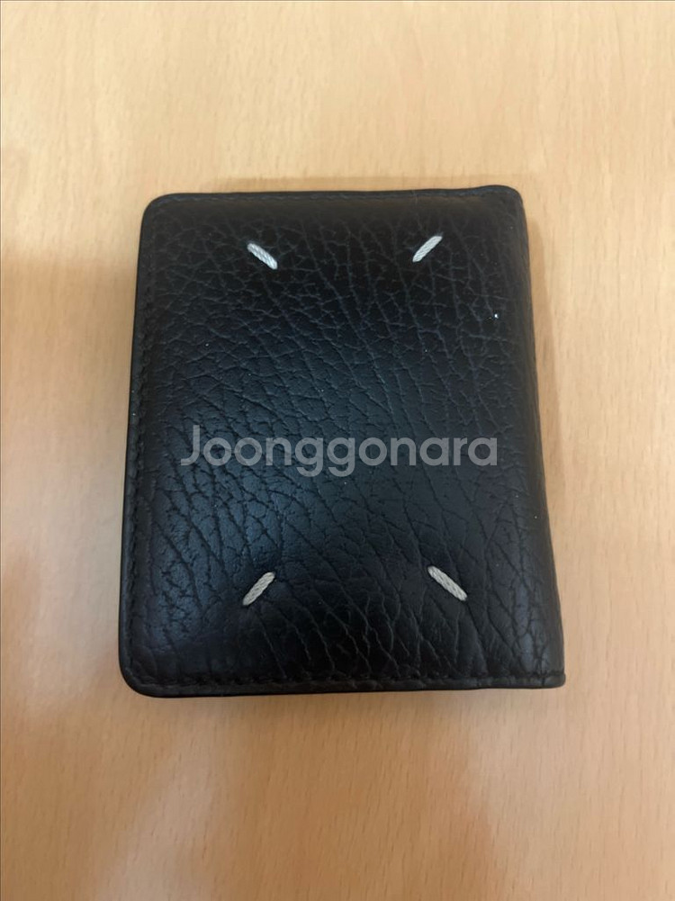 메종 마르지엘라 키링 반지갑 블랙--1