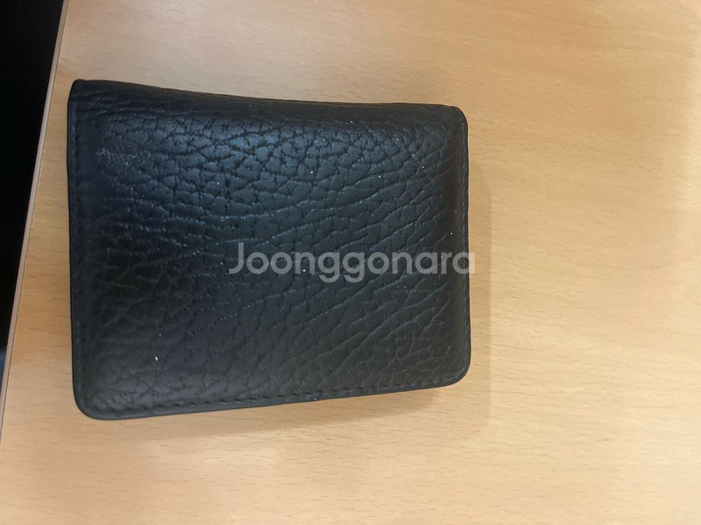 메종 마르지엘라 키링 반지갑 블랙--2