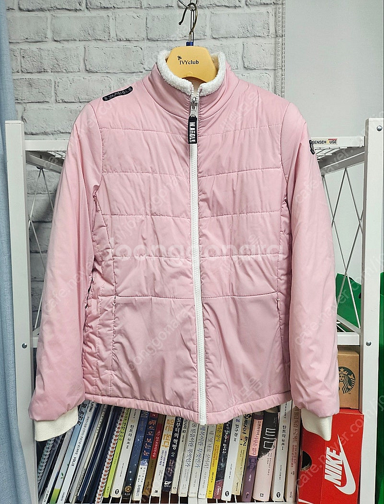 와이드앵글 여성골프패딩66 컨피던스 페르소나 양면 후리스자켓 AC59--0