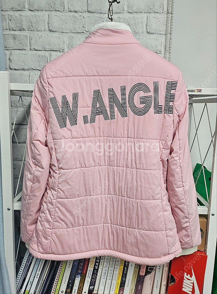 와이드앵글 여성골프패딩66 컨피던스 페르소나 양면 후리스자켓 AC59--4