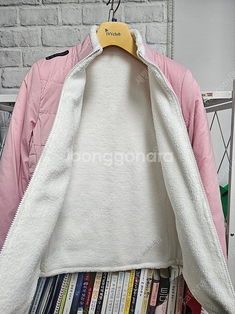 와이드앵글 여성골프패딩66 컨피던스 페르소나 양면 후리스자켓 AC59--6