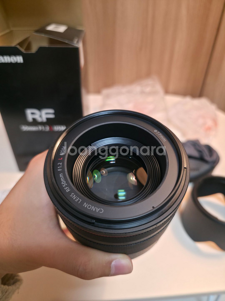 캐논 RF 50mm F1.2 알오이--1
