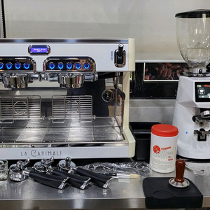 까리말리 뉴 센토 커피머신 피오렌자자동그라인더 포함