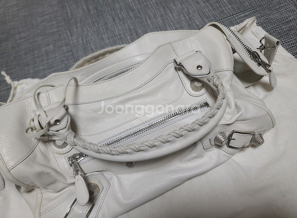 발렌시아가 모터백 시티백 미디움 숄더백 토트백--7