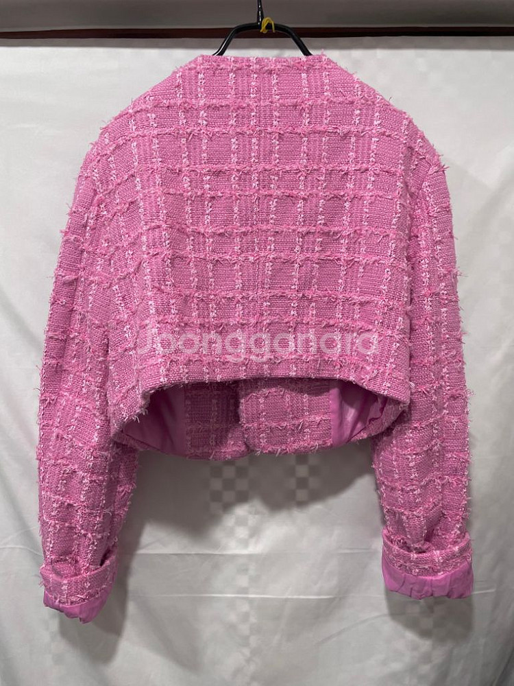 트위드자켓 숏자켓 크롭자켓:) 숏코트 하객룩 오피스룩--7