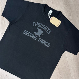 컬렉트피시스 토트 비컴 띵즈 반팔 티셔츠 블랙 L 사이즈