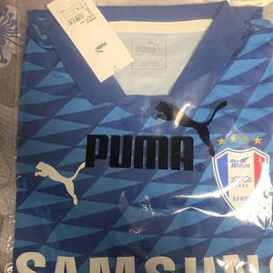 [새제품][XL] 수원삼성 레트로 홈 유니폼 판매합니다