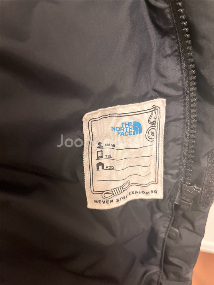 노스페이스 주니어 키즈 롱패딩 150--4