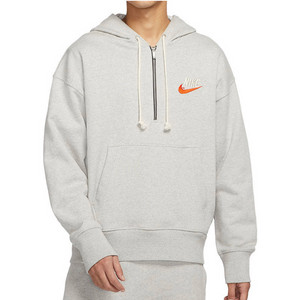 나이키 하프집업 반집업 후드 그레이 XL