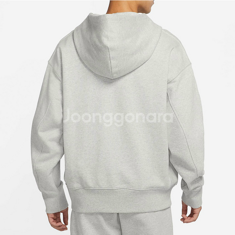 나이키 하프집업 반집업 후드 그레이 XL--1