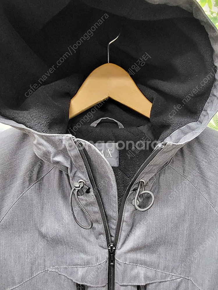 아르마니익스체인지 남성기모자켓 90 기모집업 기모후드집업 XA77--4