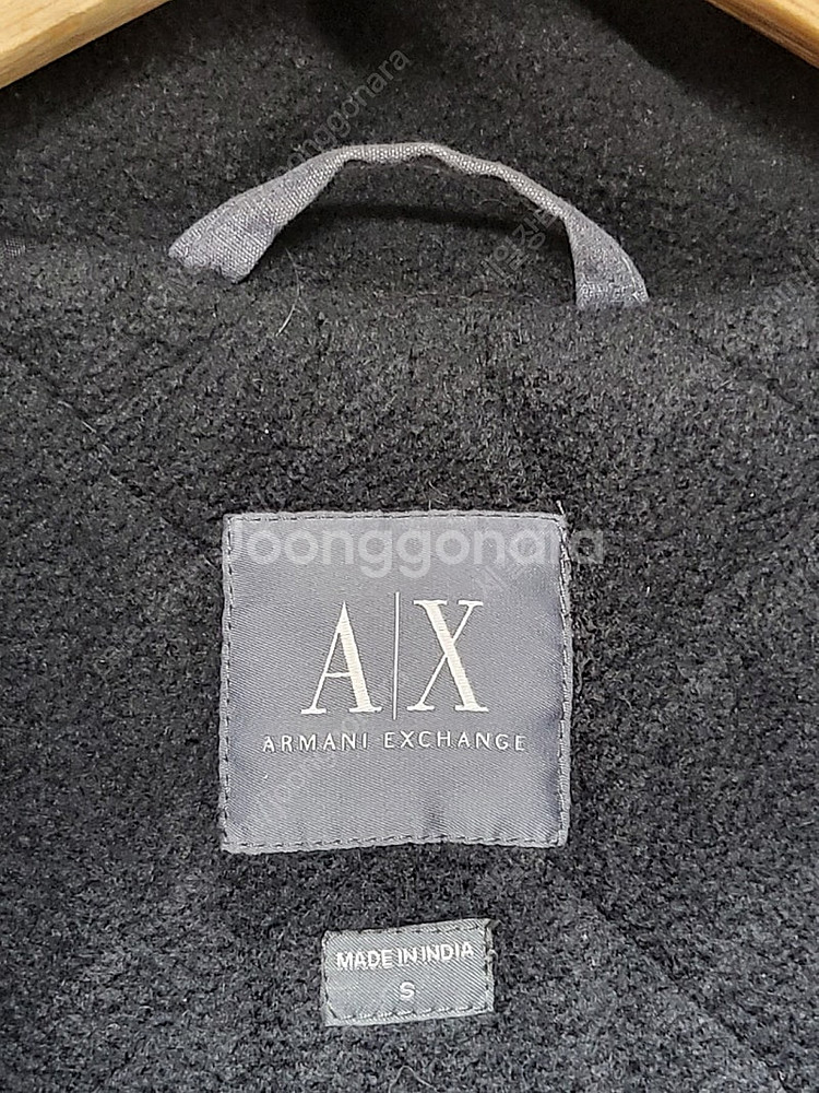 아르마니익스체인지 남성기모자켓 90 기모집업 기모후드집업 XA77--5