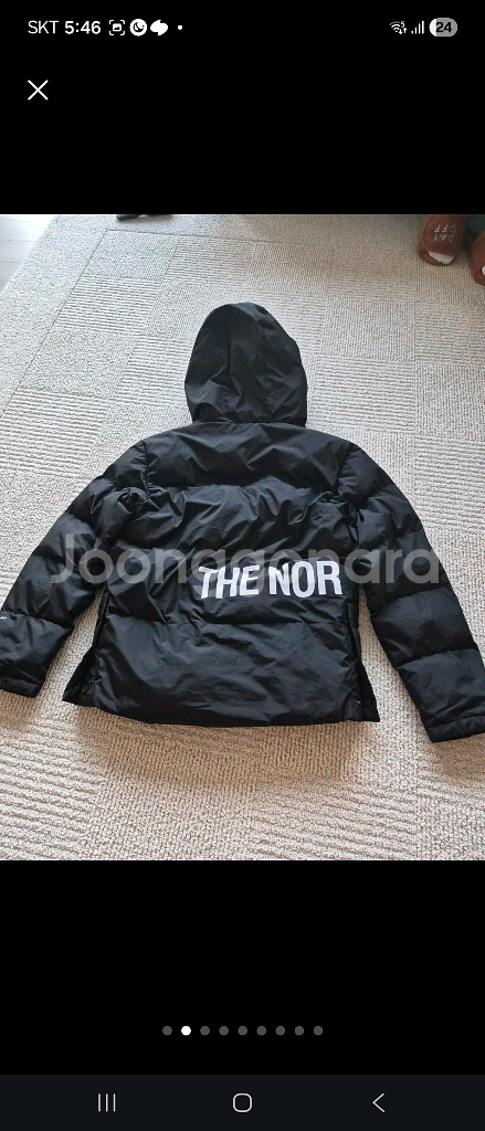 노스페이스 패딩 150 안감 양털집업160--1