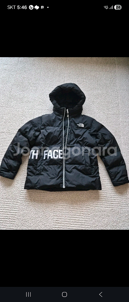 노스페이스 패딩 150 안감 양털집업160--0