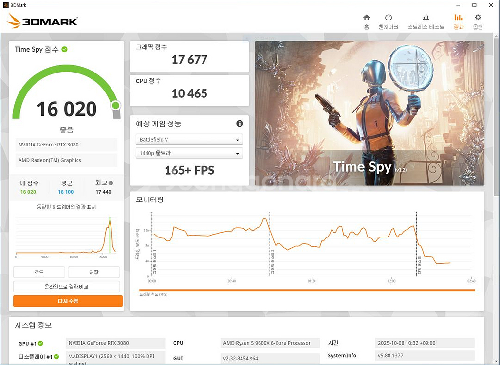 라이젠 9600x / RTX3080 고사양 게이밍 컴퓨터--6