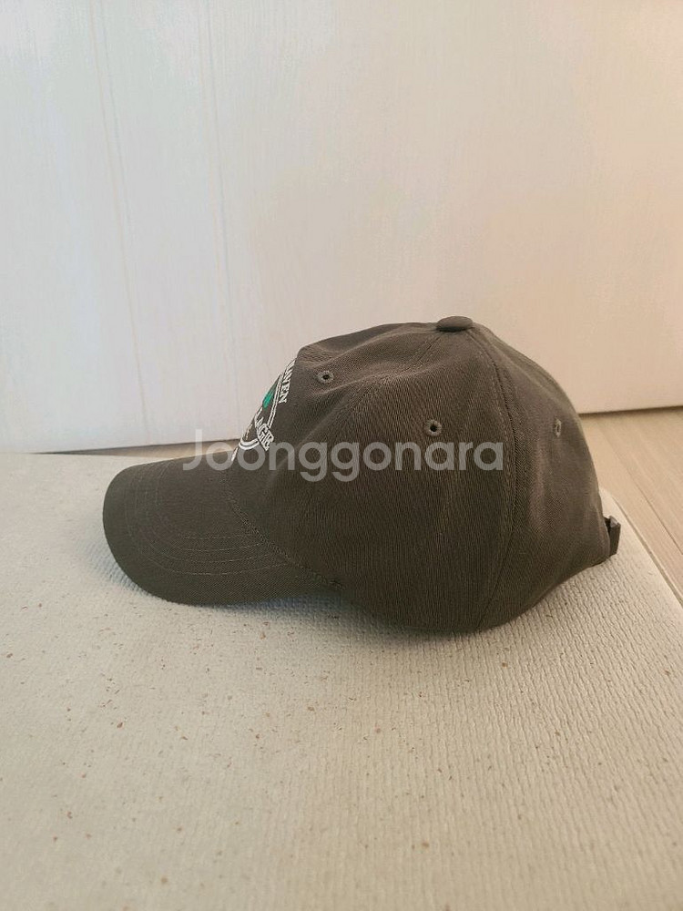 새상품) 카키색 볼캡 모자 / 시리즈 무신사 나이키 아디다스--2