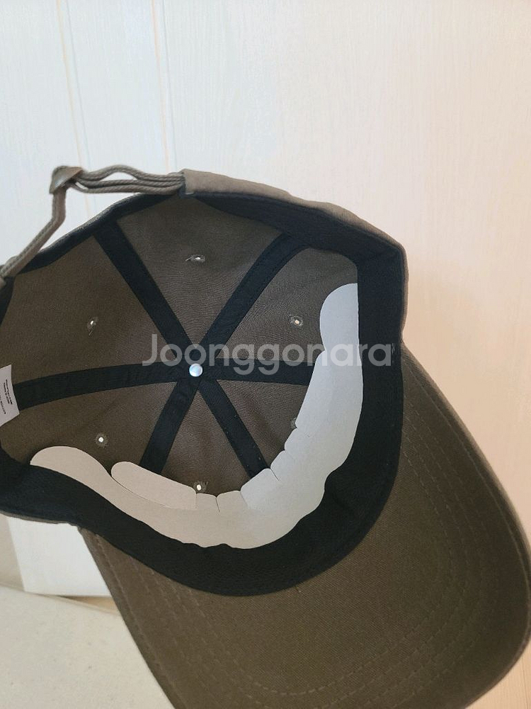 새상품) 카키색 볼캡 모자 / 시리즈 무신사 나이키 아디다스--4