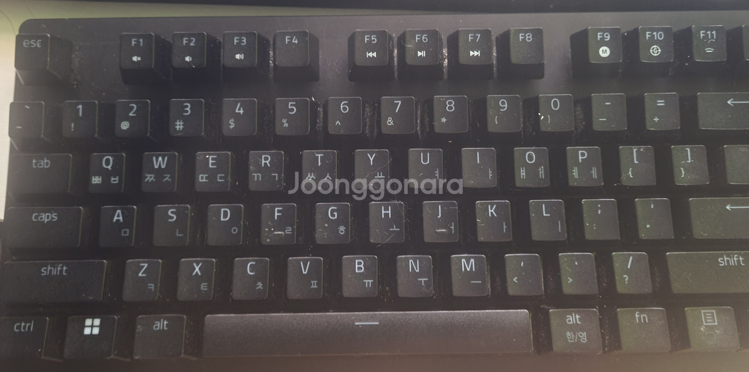 레이저 헌츠맨 v2 키보드 팝니다--0