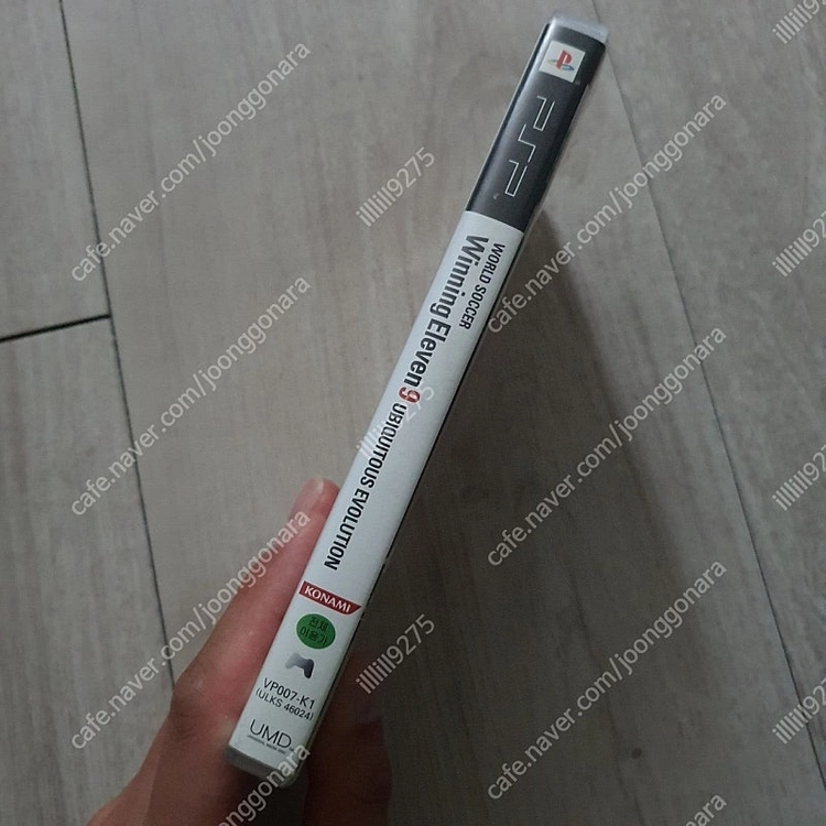 psp umd 위닝일레븐9 이미지