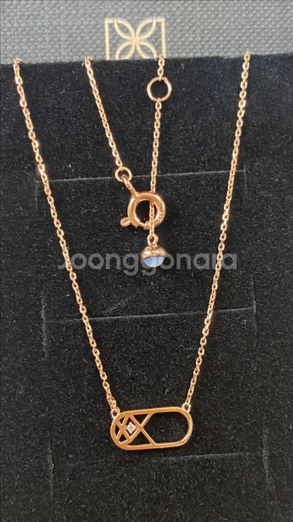 14k 디디에두보 목걸이--0