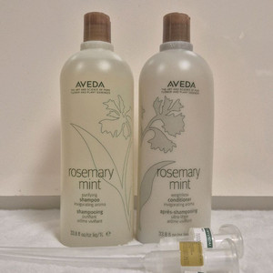 새상품)아베다 로즈메리민트 샴푸+컨디셔너 대용량세트
