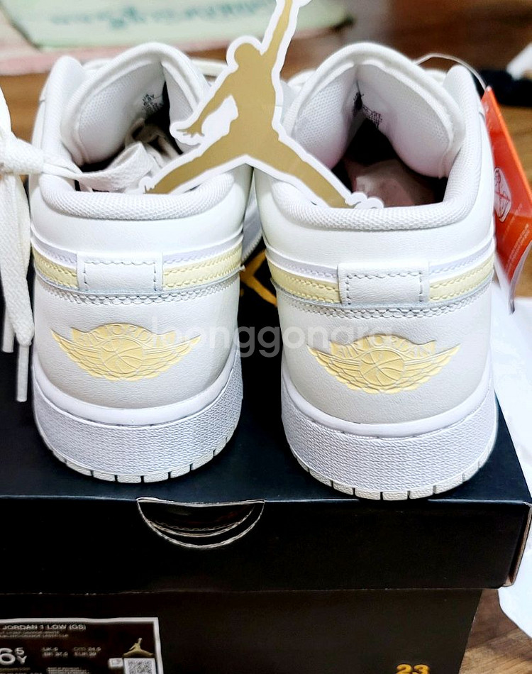 나이키 조던 1 로우 레이저 오렌지(나코탭 새상품) 박스포함--2