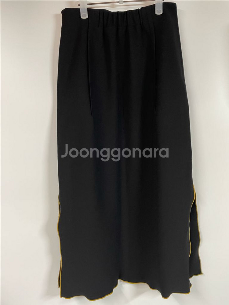 길트프리 블랙 롱스커트--1